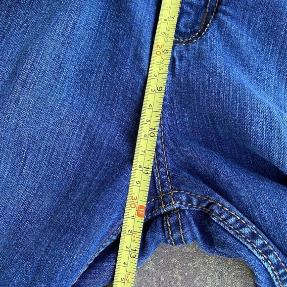 Cinch Jenna Slim Fit Jeans Womens Size 33/15 L Blue Denim Rodeo Western Cowgirl - Picture 9 of 10